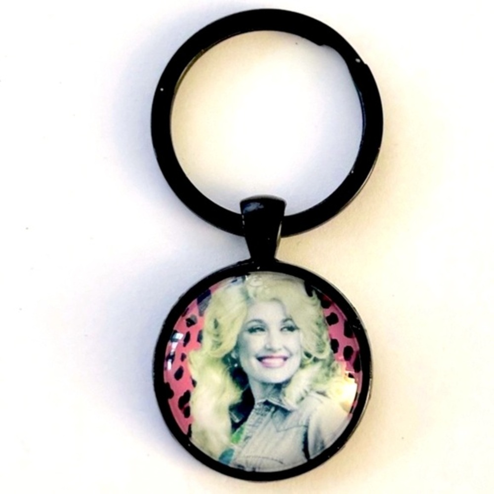 Dolly Parton Handmade Keychain, NWT